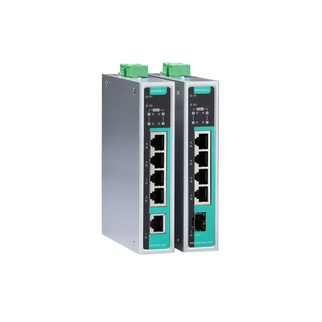 EDS-G205A-4PoE-1GSFP